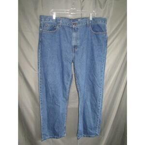 George Men’s Regular Fit Straight Leg Jeans Blue Denim 42x30 NWT